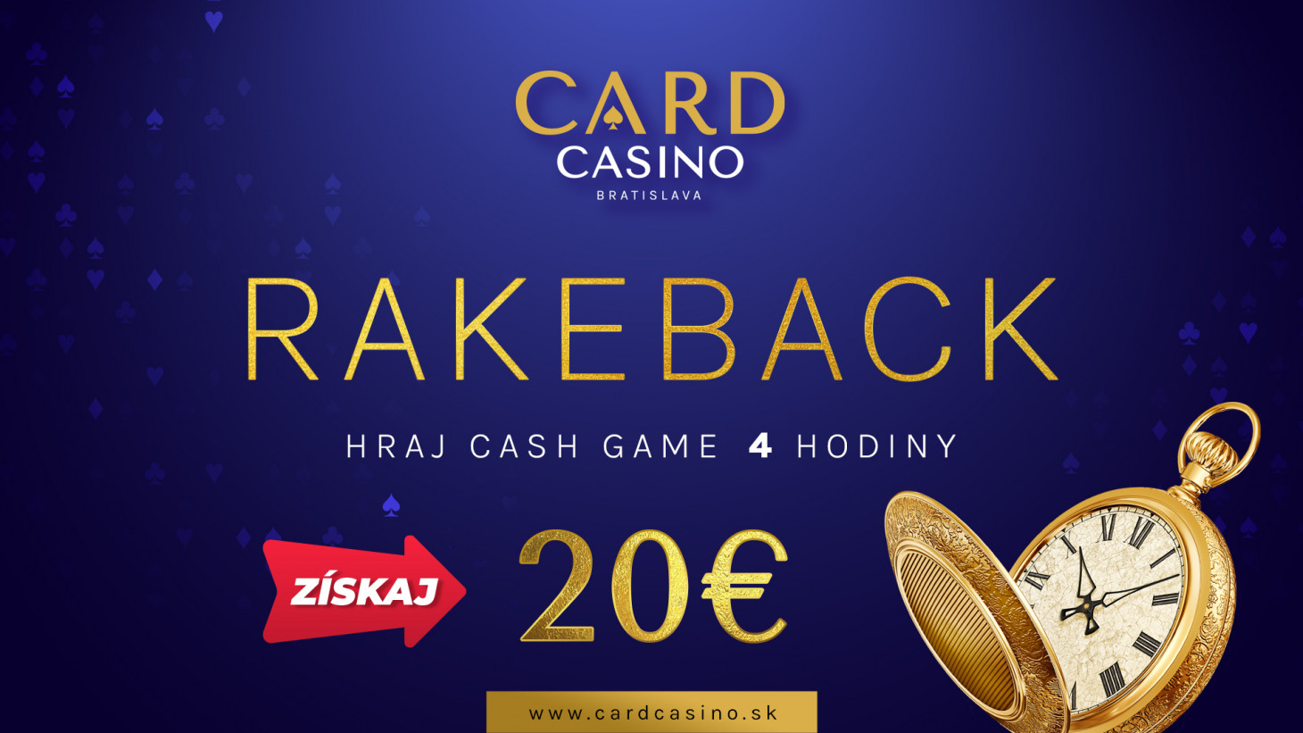 Card Casino Bratislava CASHBACK RAKEBACK