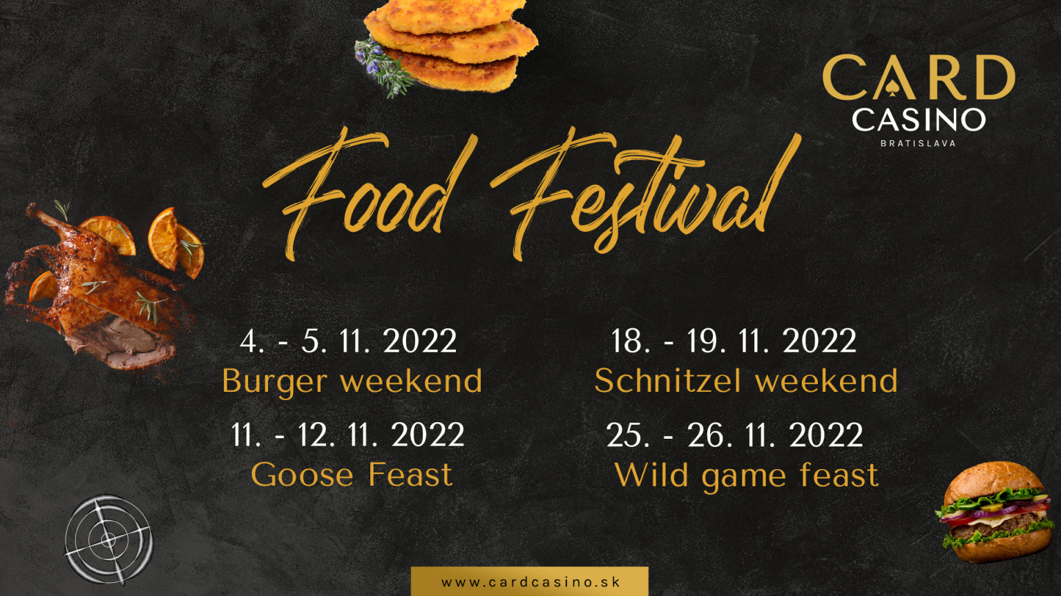 Yes, boss! Enjoy gastro specialties with the Food Festival and attractive competitions