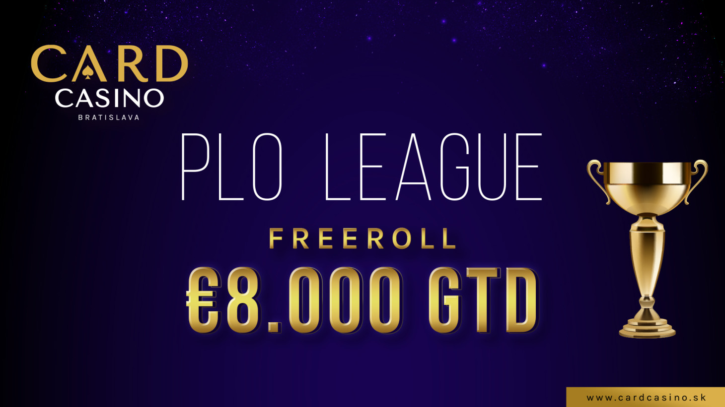 Die beliebte PLO-Liga ist zurück. Turniere und ein €8.000 Freeroll erwarten Sie!