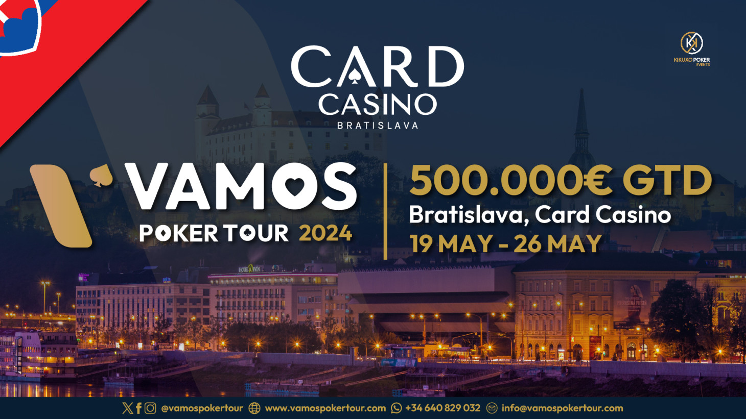 Vamos! Spanish €500,000 GTD tournament to be played in May