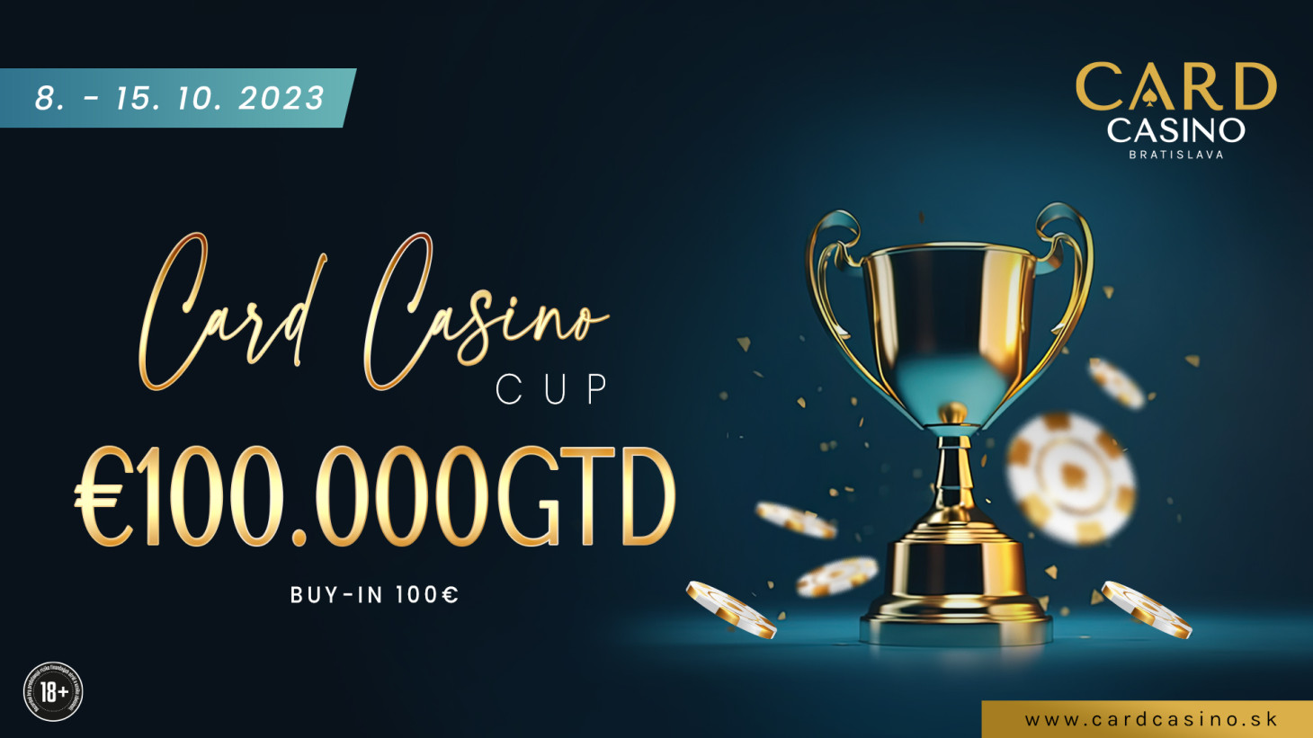 100.000 € Card Casino Cup wird im Oktober ausgetragen