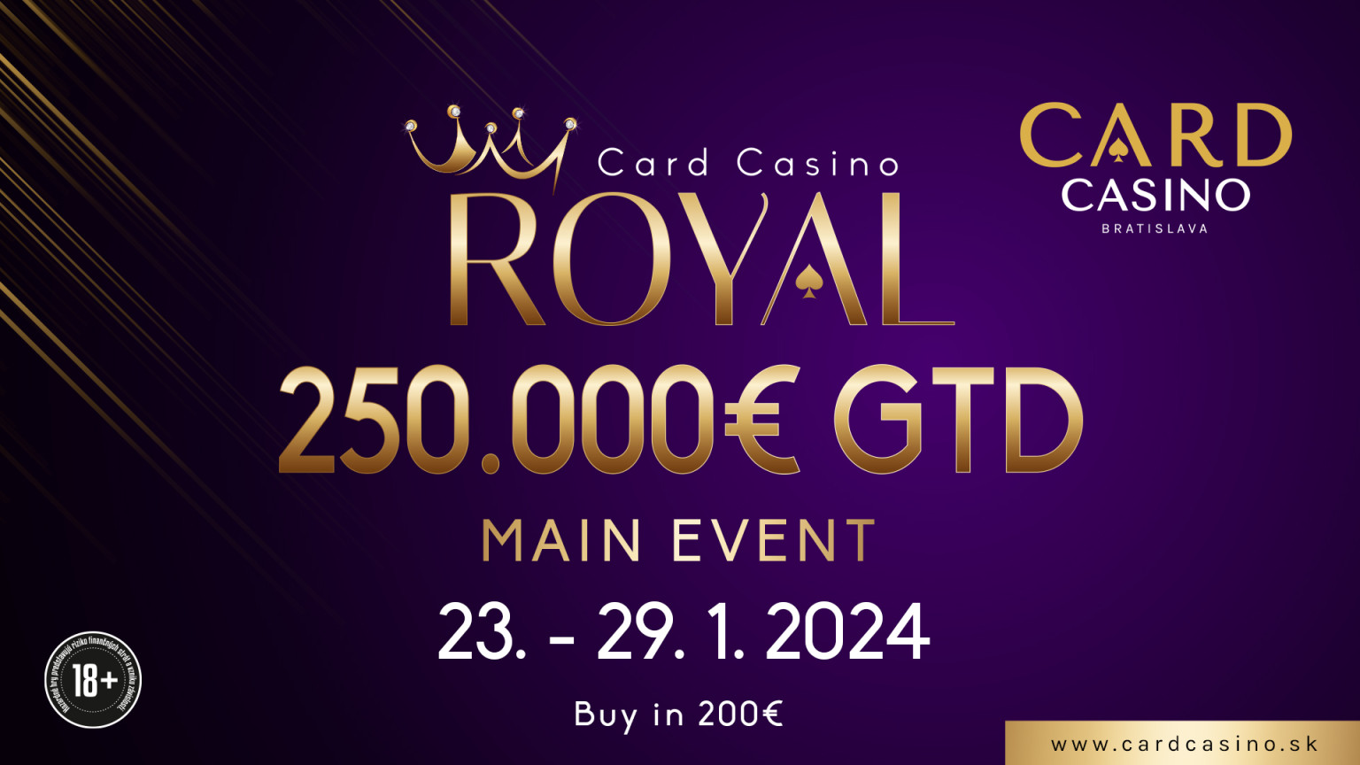 LIVESTREAM: Royal ME 250.000€ GTD Final Day
