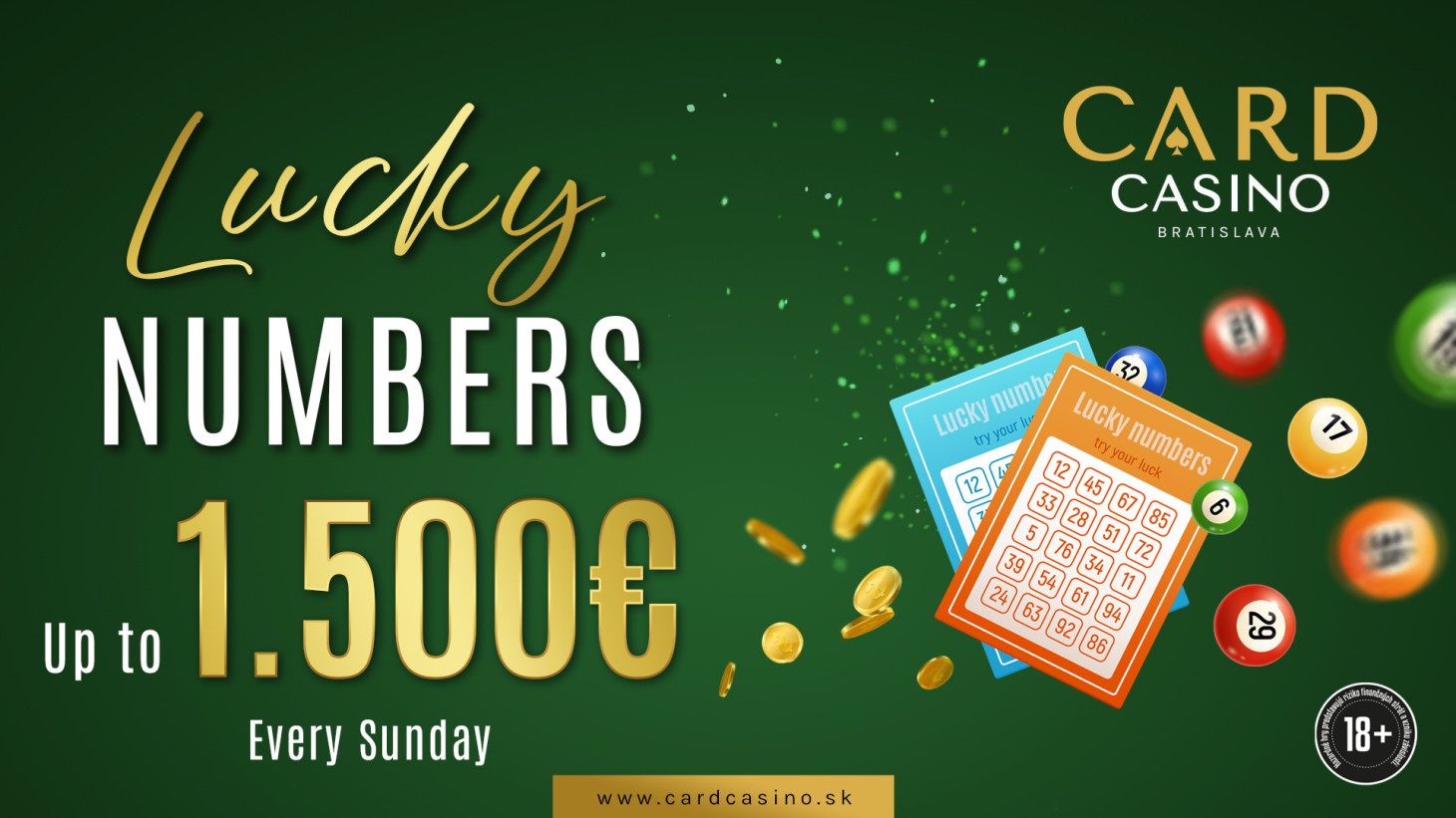 Sundays belong to Lucky numbers! Playing for awesome prizes