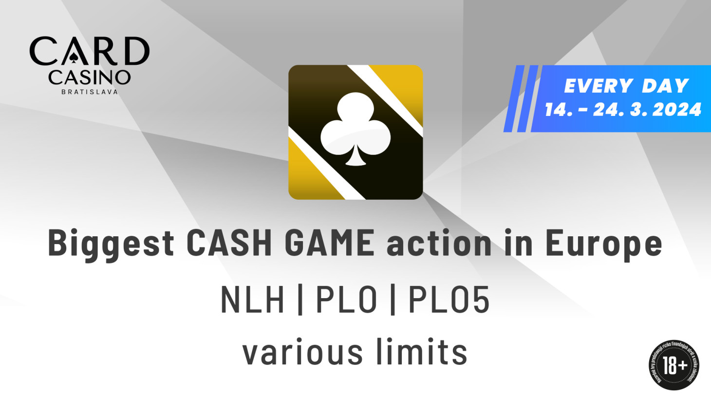 Cash game dream. It will be played in Bratislava during the Norwegian Championship