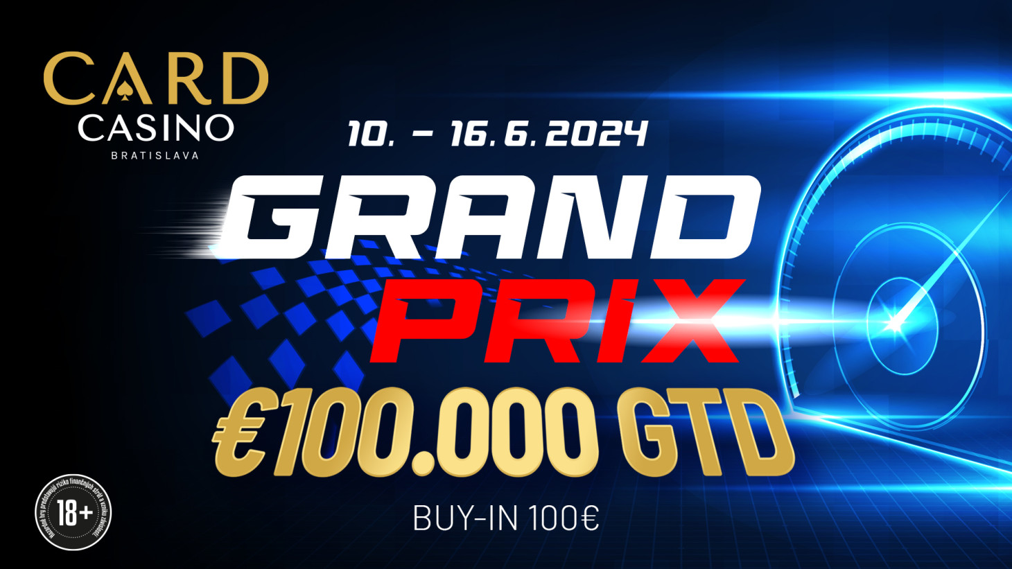 The next Grand Prix with €100,000 GTD will be played in mid-June
