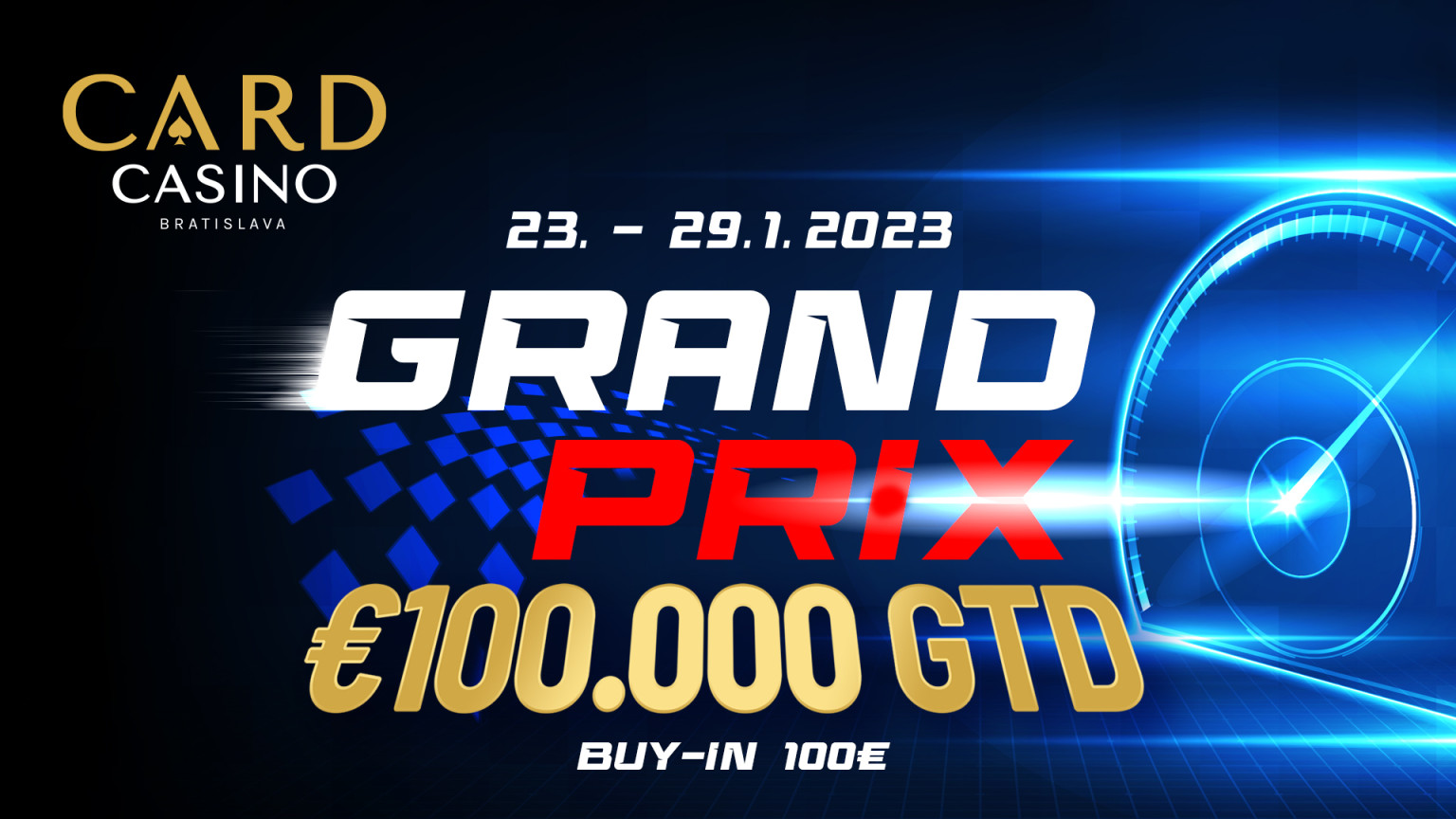 Die nächste Ausgabe des mit 100.000 € dotierten Grand Prix wird Ende Januar 2023 in Carde ausgetragen.