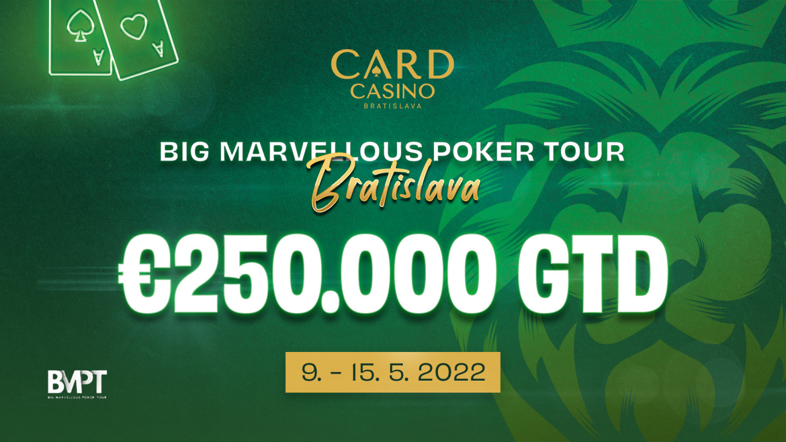 Französisches Pokerfestival Big Marvellous kommt ins Card Casino mit 250.000 € GTD!