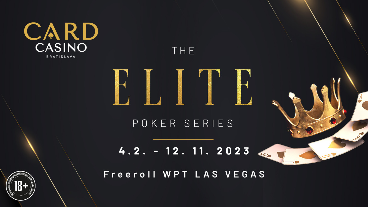 Exclusive Elite Poker Series for WPT Bratislava and Las Vegas Tickets Launches