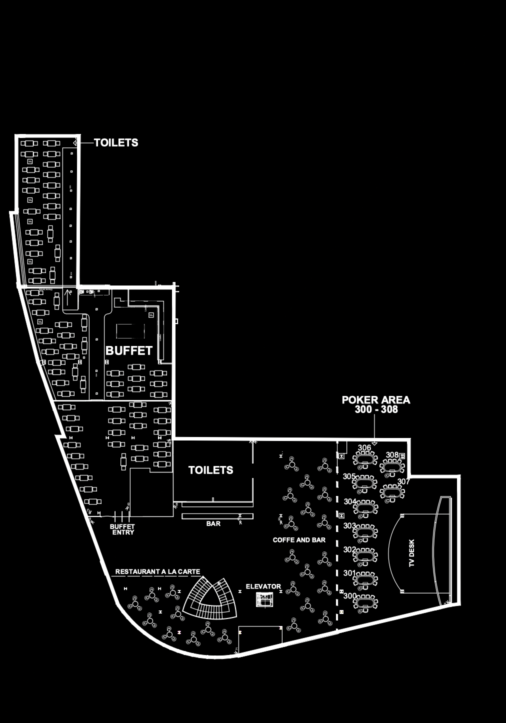 Floors Plan | Card Casino Bratislava