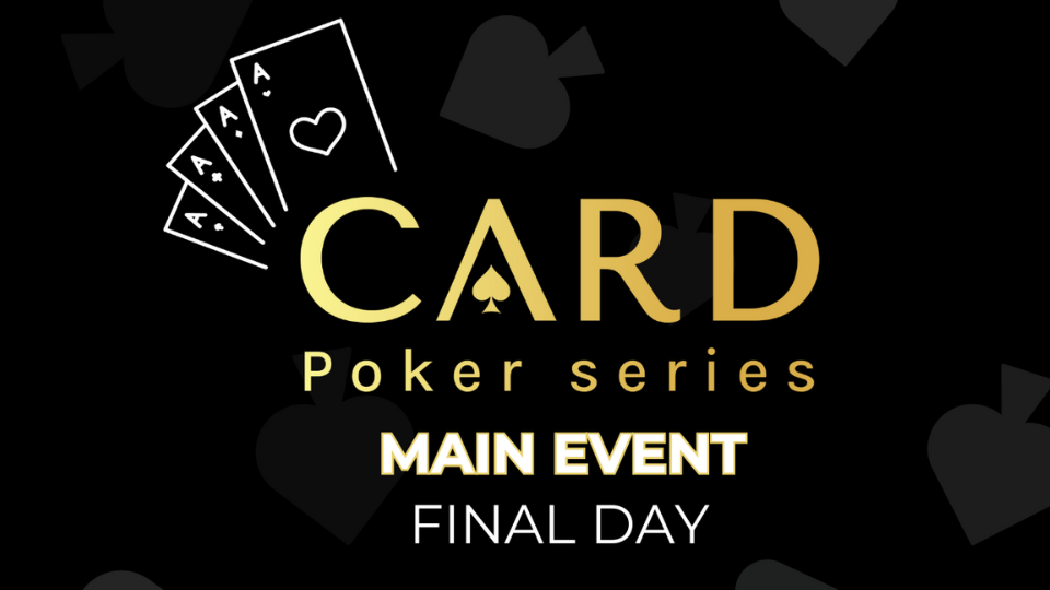 Live Stream Card Poker series Final Day