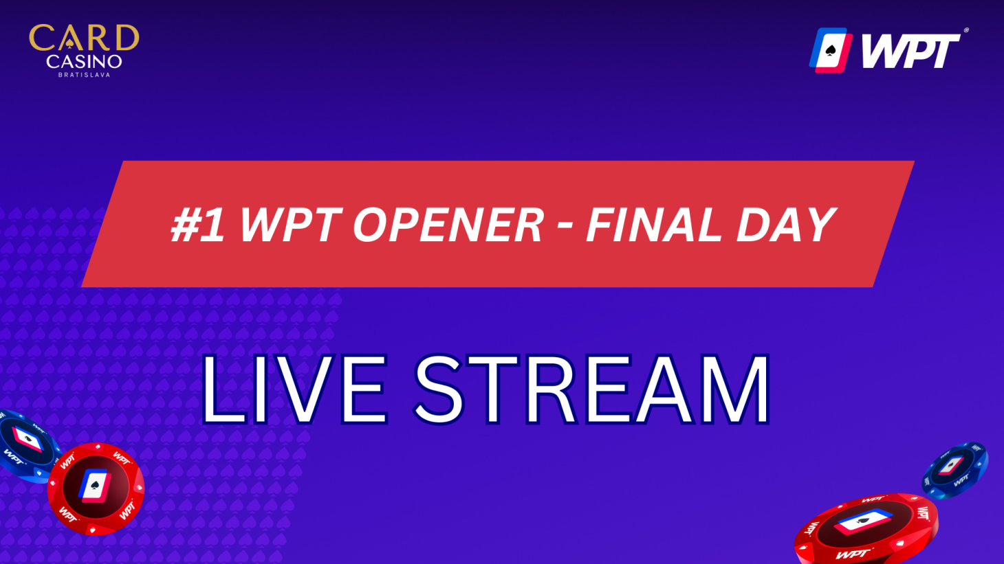 LIVESTREAM: WPT Opener 250.000€ GTD FINAL DAY