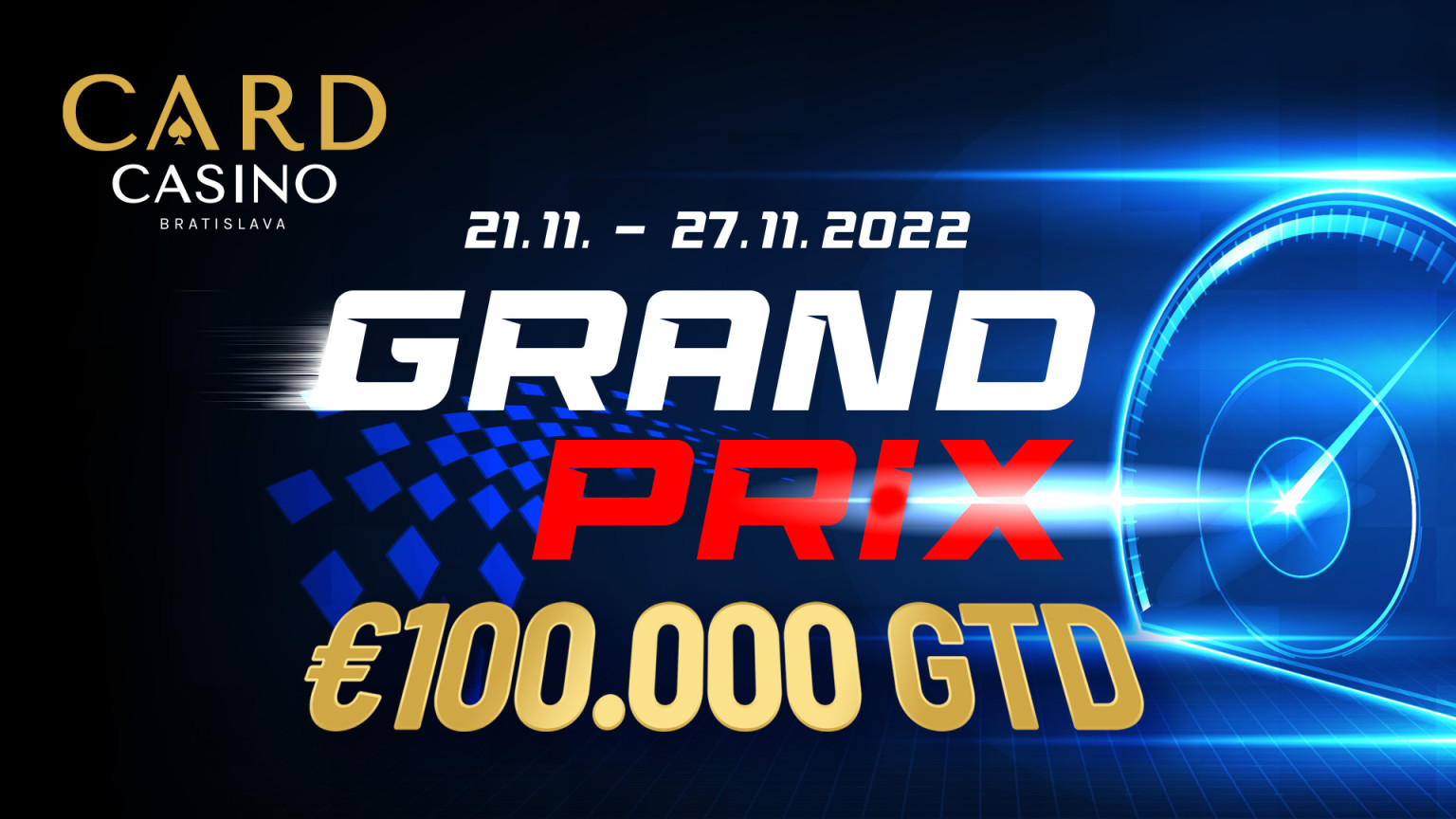 It's GRAND PRIX €100,000 GTD week. High Roller is also played
