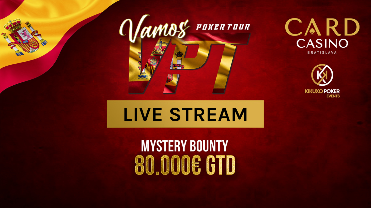 LIVE STREAM Final Table Mystery Bounty 80.000€ GTD