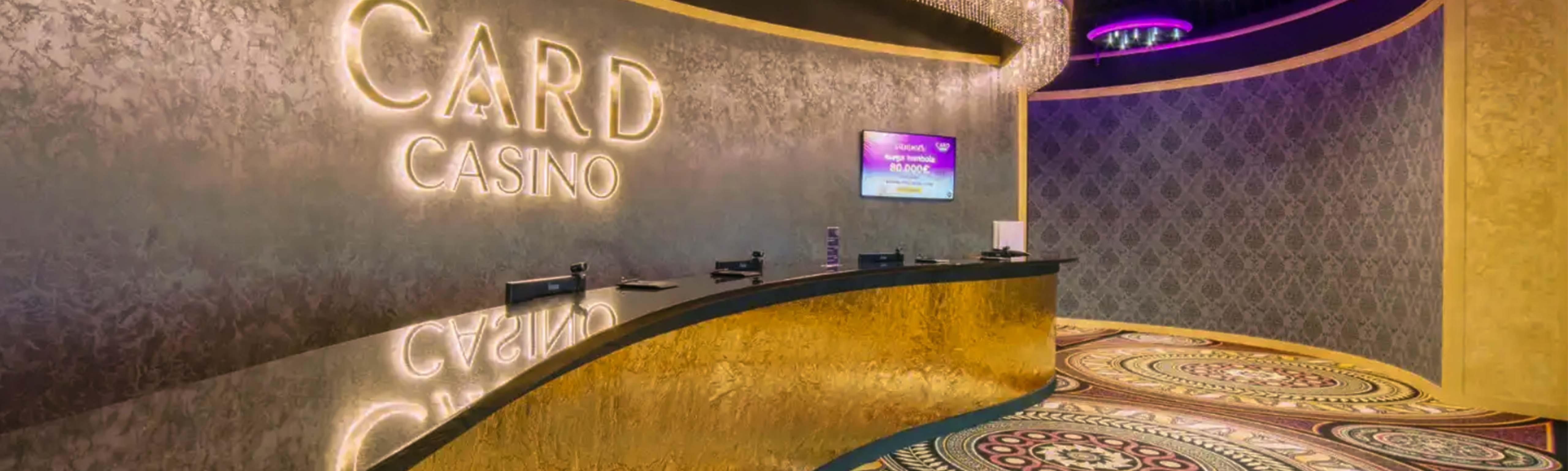Kontakt Card casino a hotel